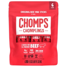 Chomps Original Beef Chomplings - Healthy Snack for Meat Lovers