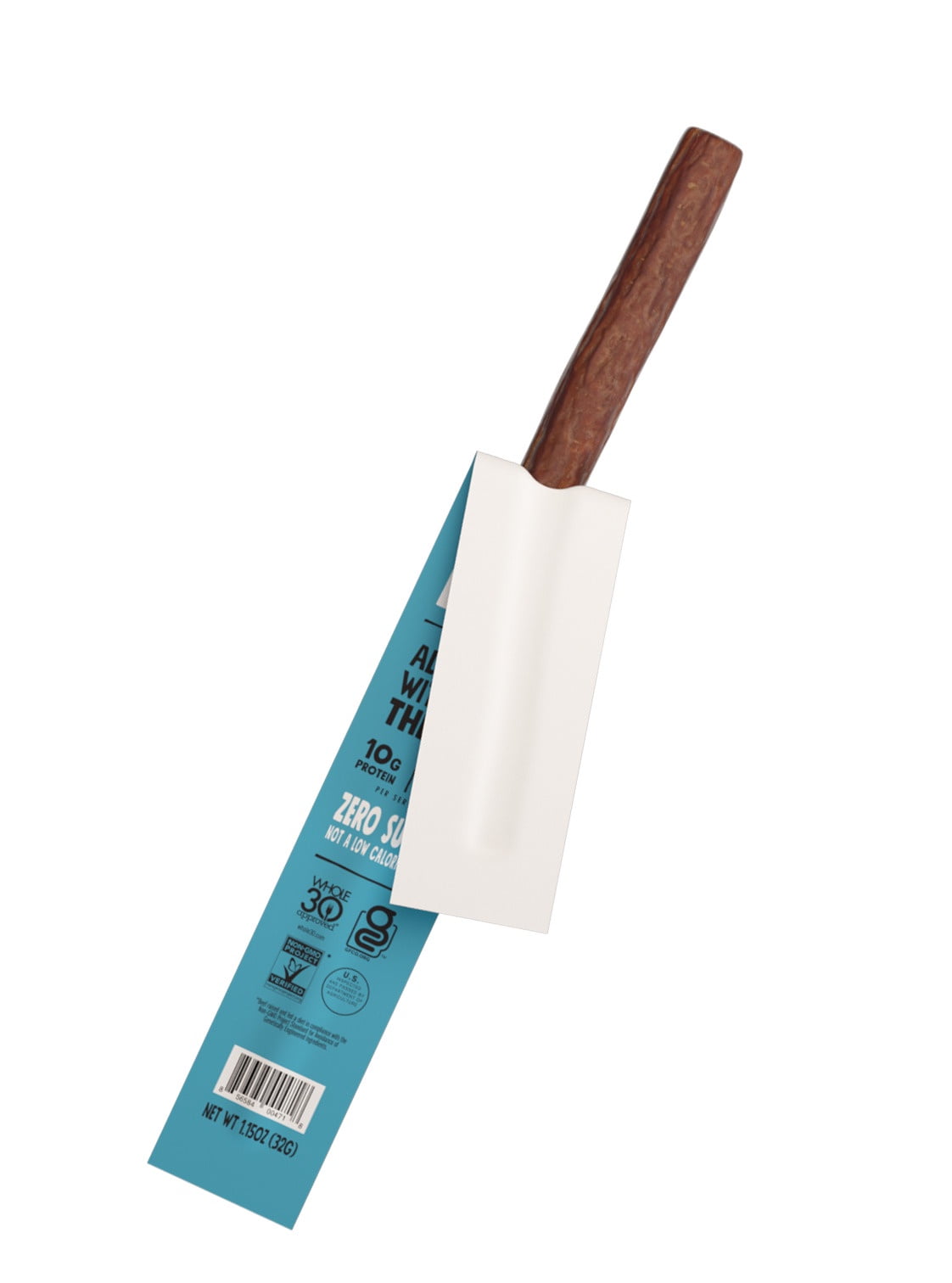 CHOMPS GRASS FED SEA SALT BEEF JERKY MEAT SNACK 1.15OZ STICK AMERIKASEPETIM