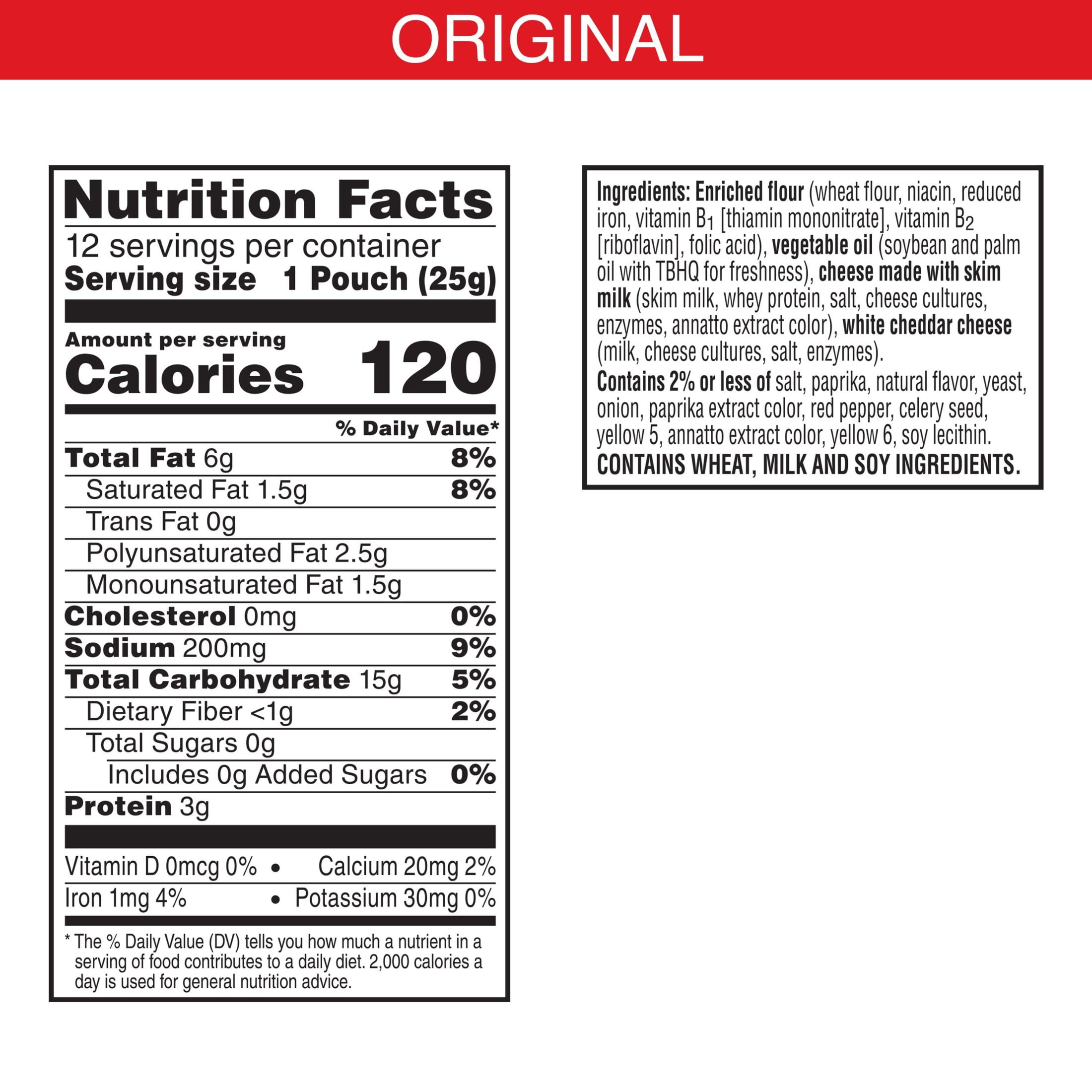 CHEEZ-IT GRIPZ TINY BAKED CHEESE CRACKERS 4 PACK 12-PACK - AMERIKASEPETIM