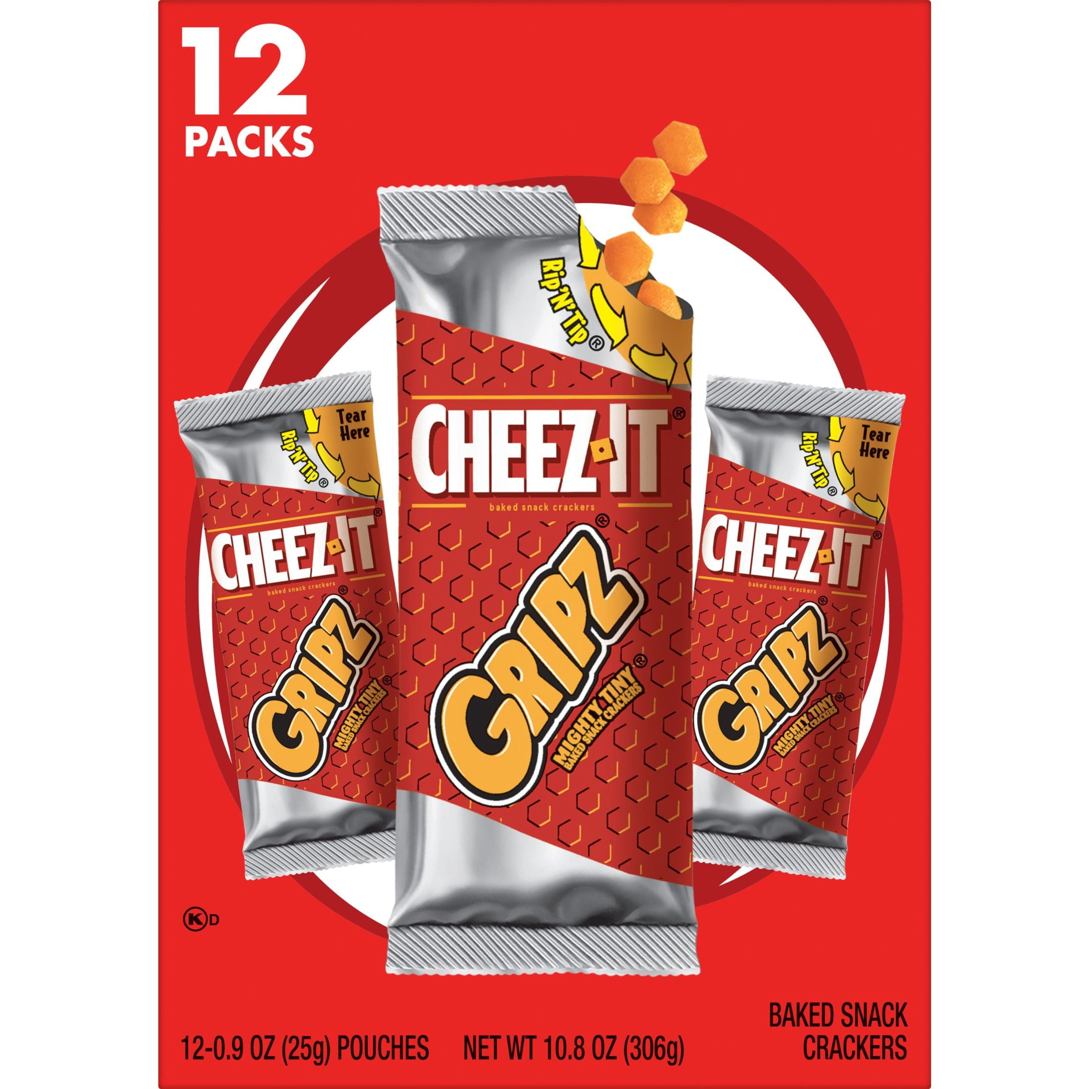 CHEEZ-IT GRIPZ TINY BAKED CHEESE CRACKERS 4 PACK 12-PACK - AMERIKASEPETIM
