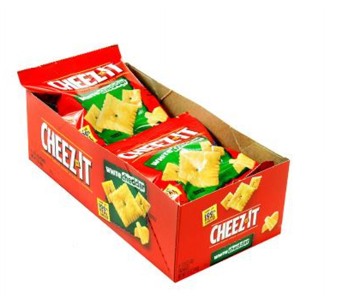 Cheez-It White Cheddar Crackers 8-Pack 1.5 oz Cookie Cracker Grab Varieties Flavors