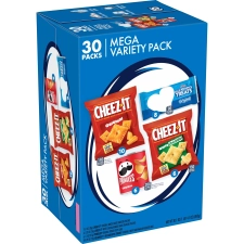 KELLOGGS SNACKS LUNCH SNACKS YPF5 KIDS SNACKS MEGA PACK VARIETY PACK 30.1OZ BOX 30 PACKS