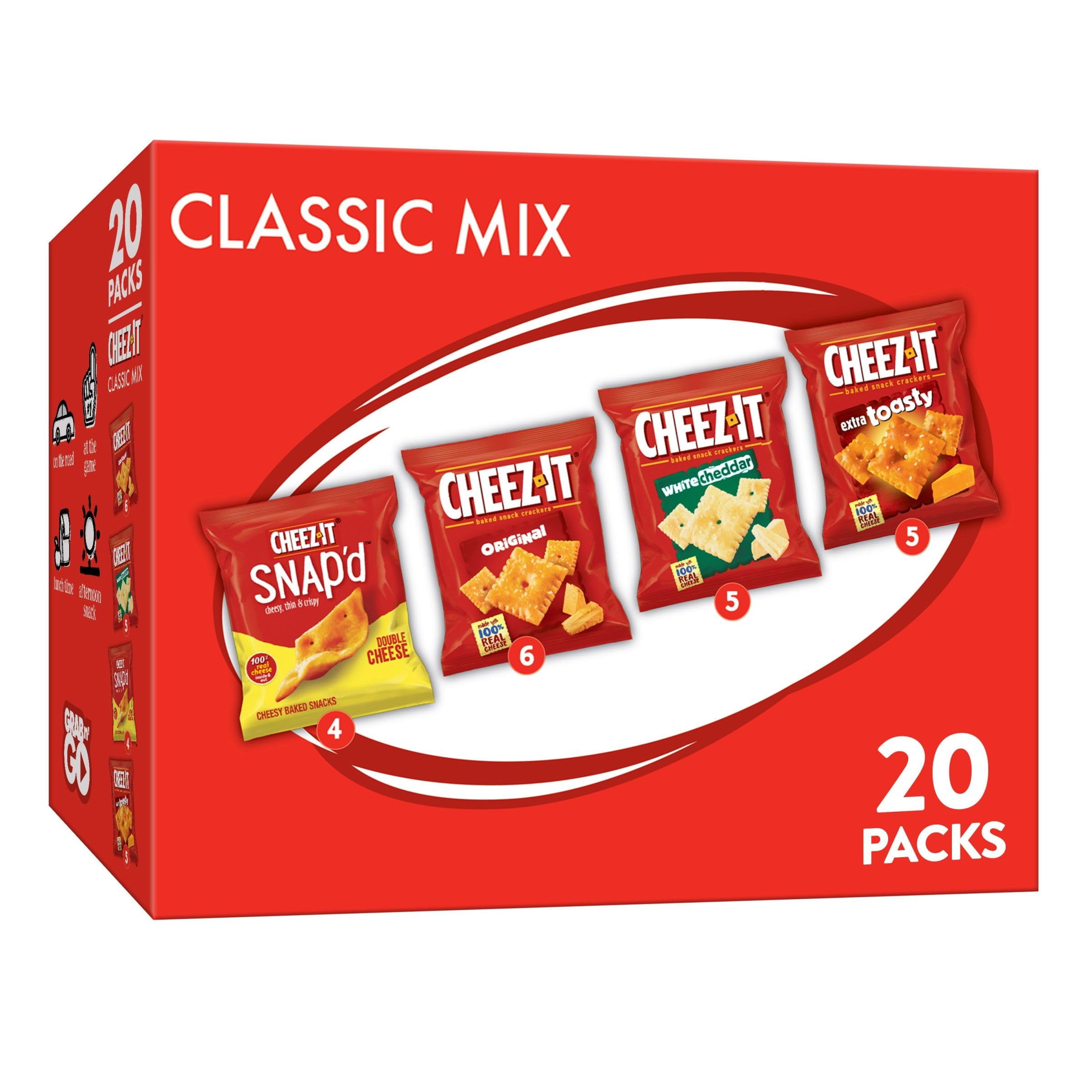 Cheez-It Cheese Crackers Baked Snack Crackers