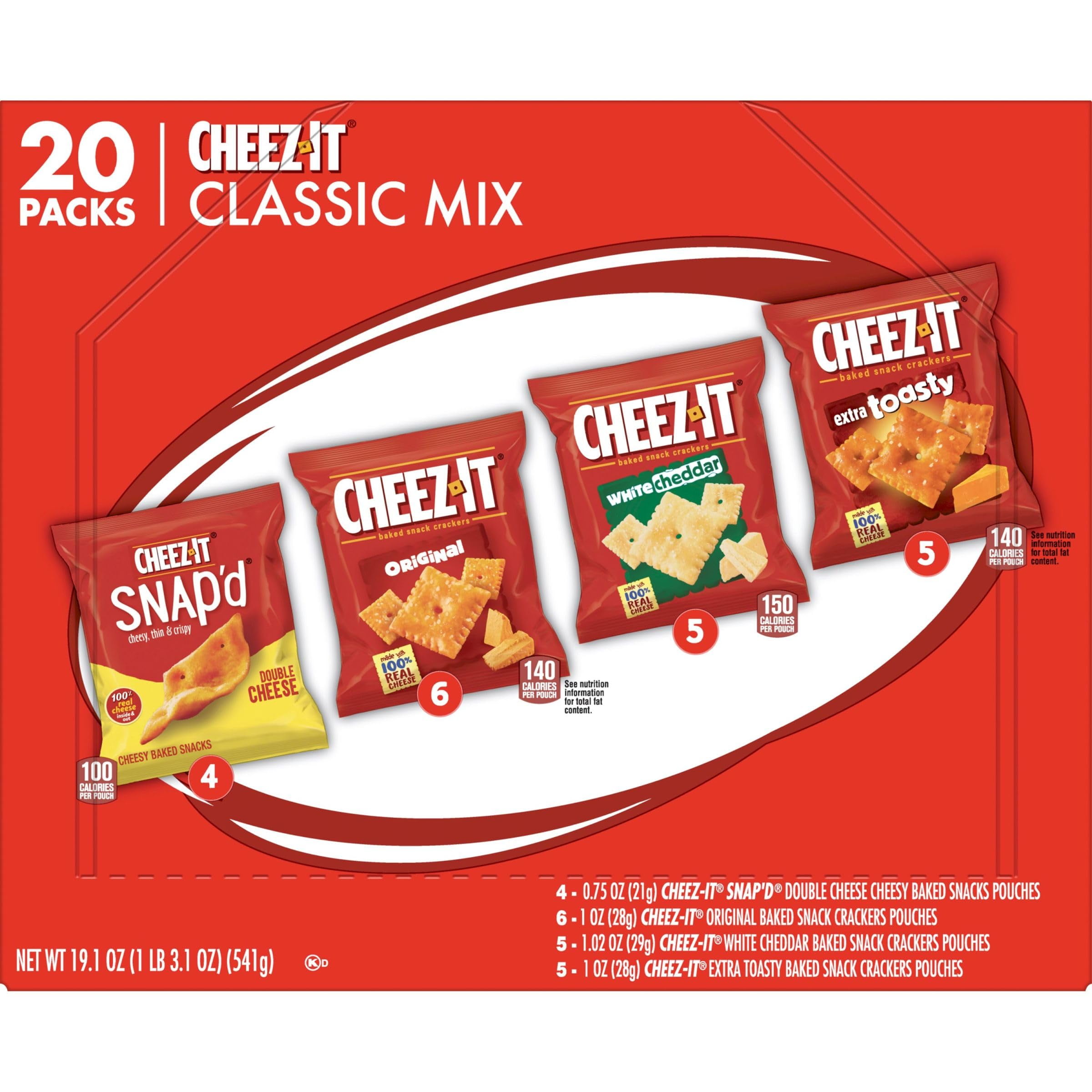 Cheez-It Cheese Crackers Baked Snack Crackers