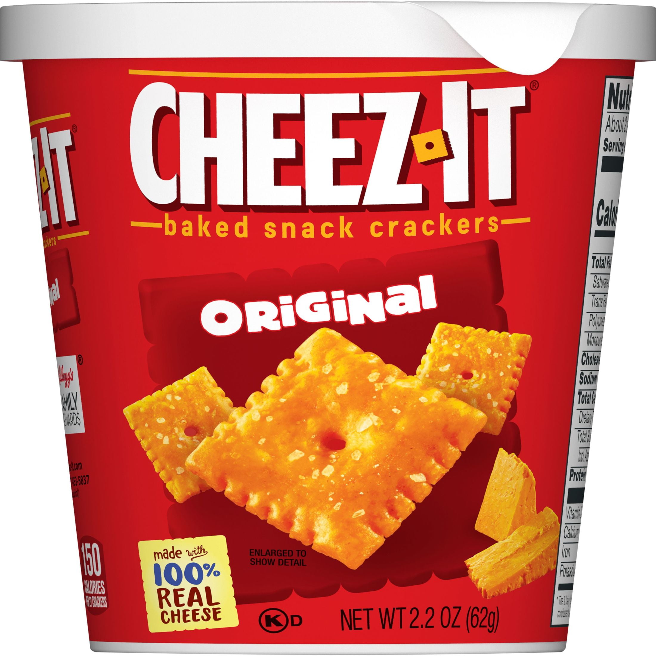 Cheez-It Original Cheese Crackers Baked Snack Crackers 1 Pack_V5