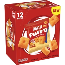 Cheez-It Puffd Double Cheese 8.4oz 12ct