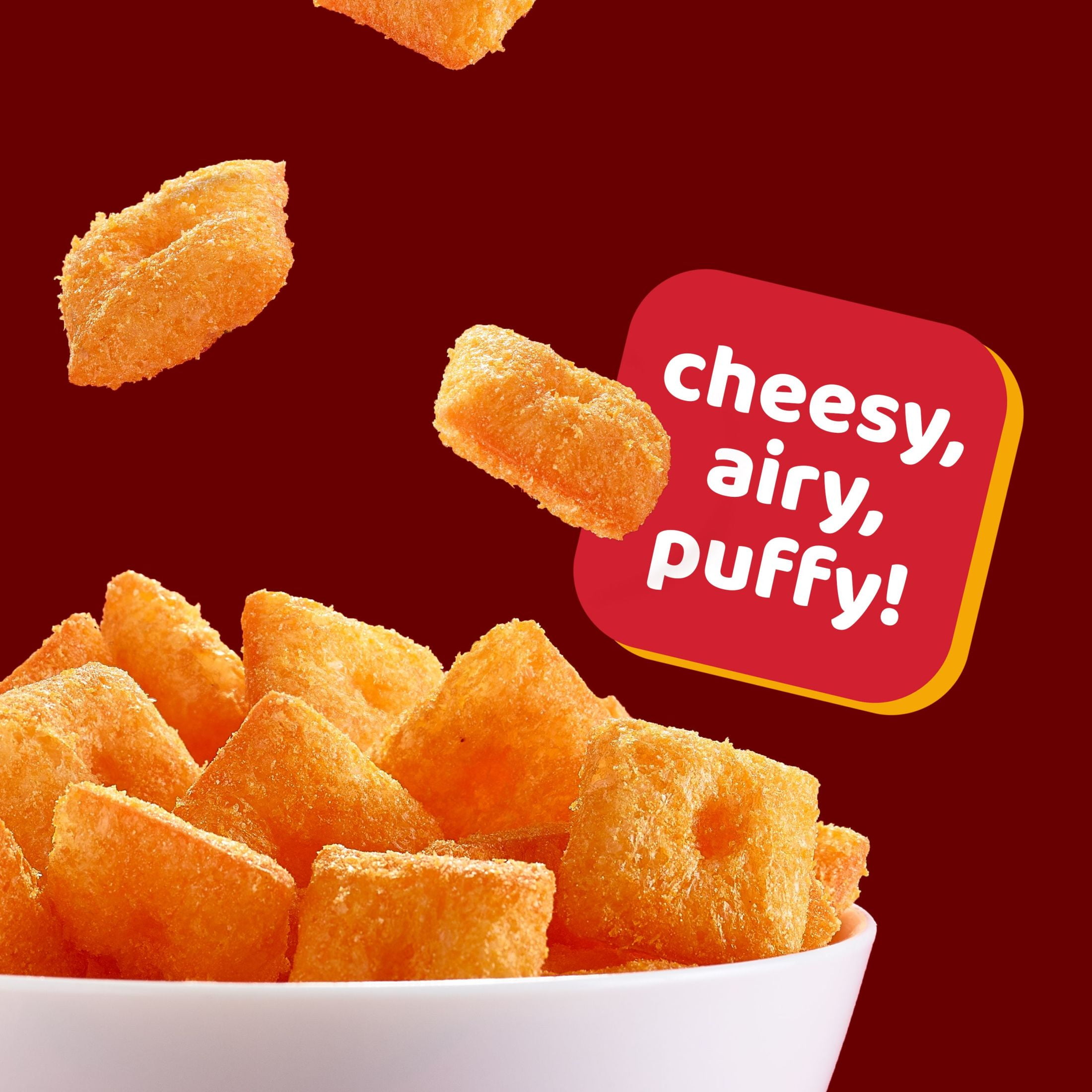 Cheez-It Puffd Double Cheese Cheesy Baked Snacks Puffed Snack Crackers 2PACK