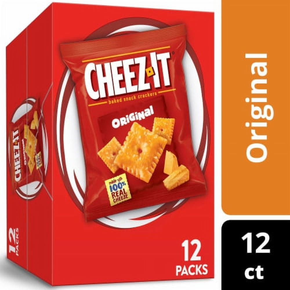 Cheez-It Original Multipack Cheese Snack Crackers - 2X Pack