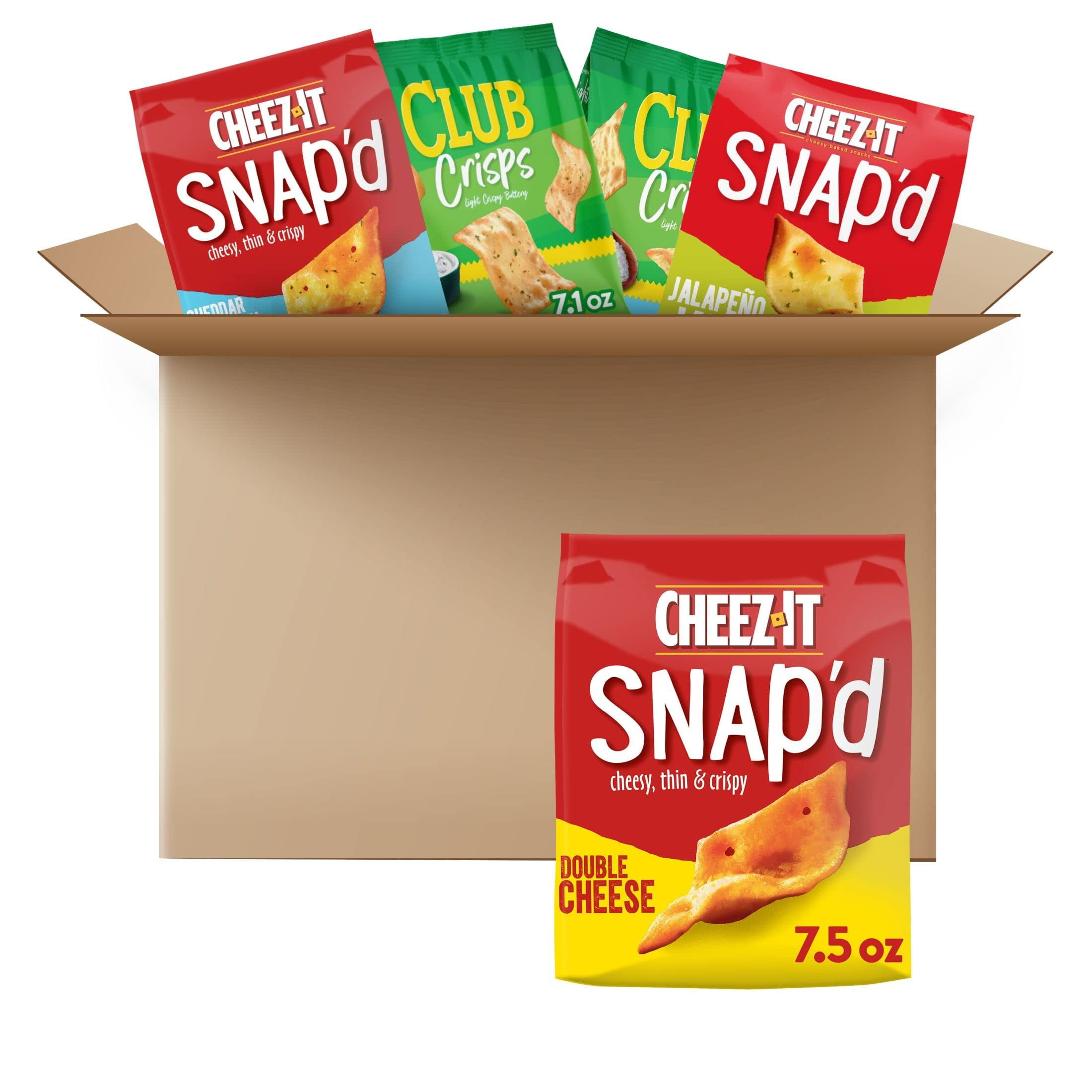 Cheez-It Baked Snacks Lunch Party Variety Pack 5 Bags