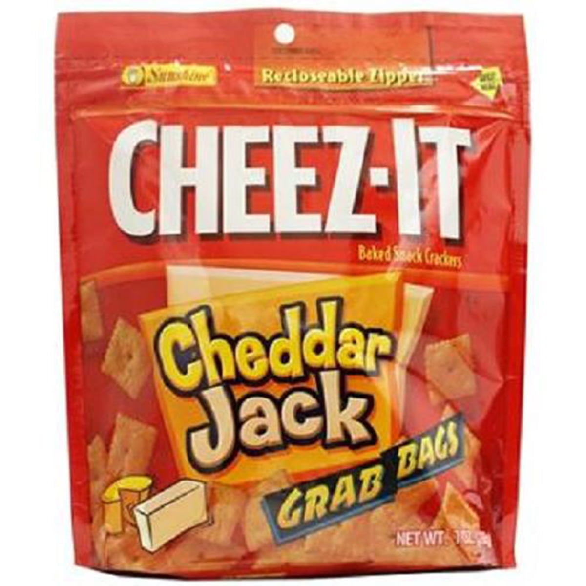 Cheddar Jack Cheez-It 6 Pack 7 oz Cookie Cracker Grab Varieties Flavors