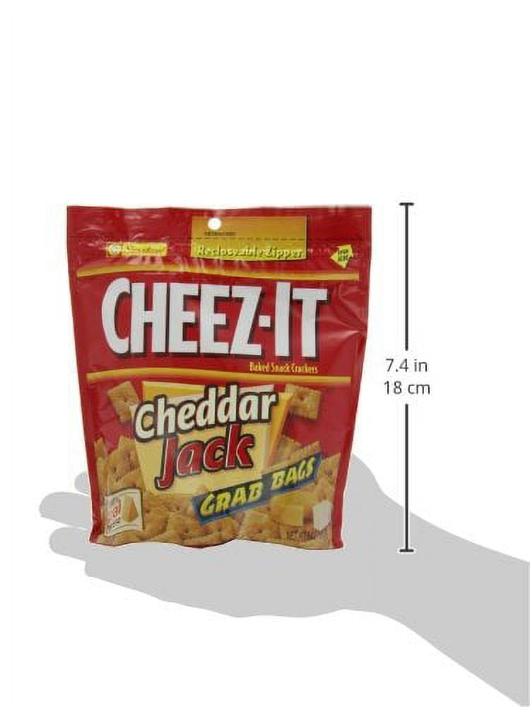 Cheddar Jack Cheez-It 6 Pack 7 oz Cookie Cracker Grab Varieties Flavors