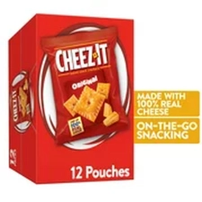 Cheez It Original Cheese Crackers 4 Pack for Delicious Snacking