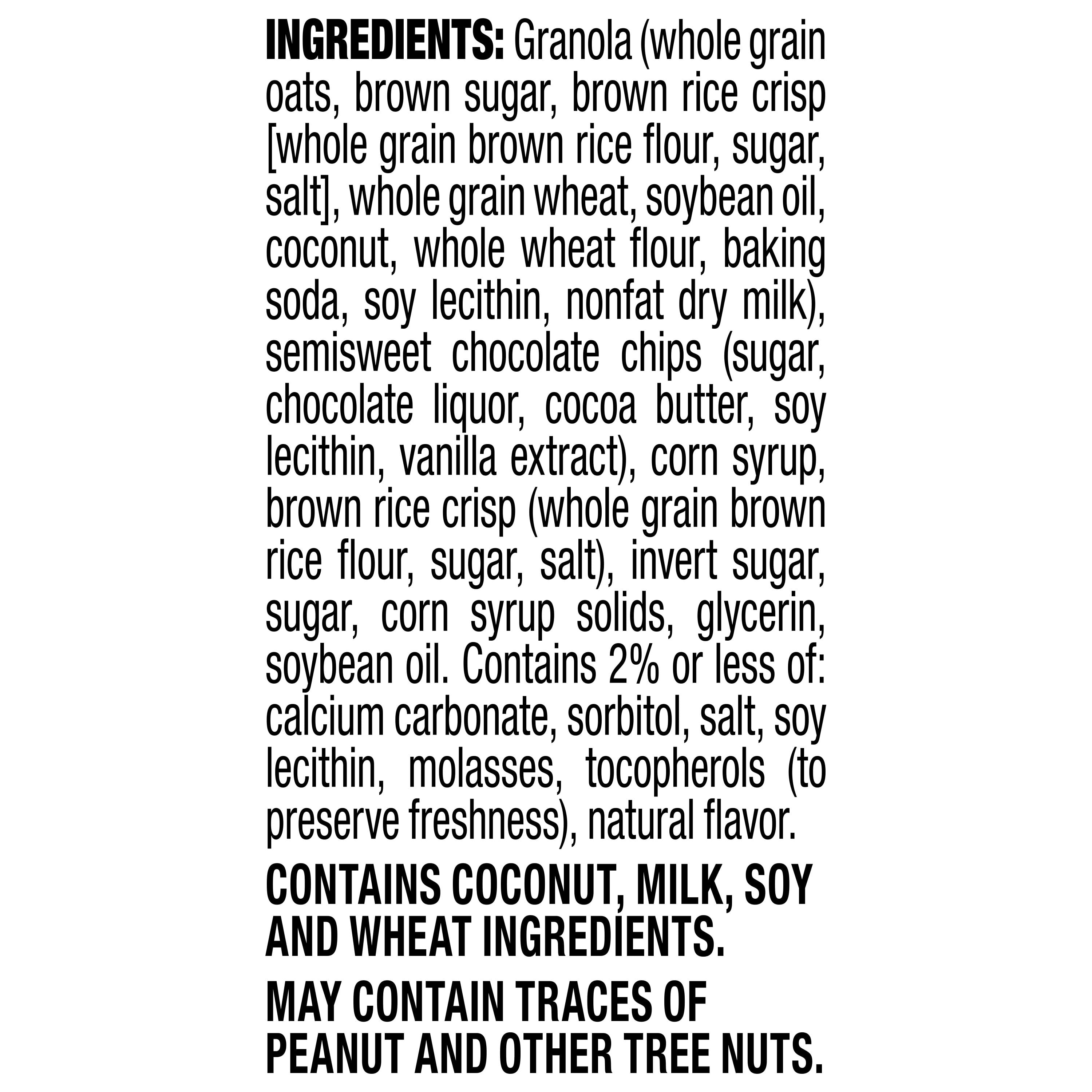 QUAKER CHEWY GRANOLA BARS 4 PACK CHOCOLATE CHIP FLAVOR 0.84 OZ 36 COUNT - AMERIKASEPETIM