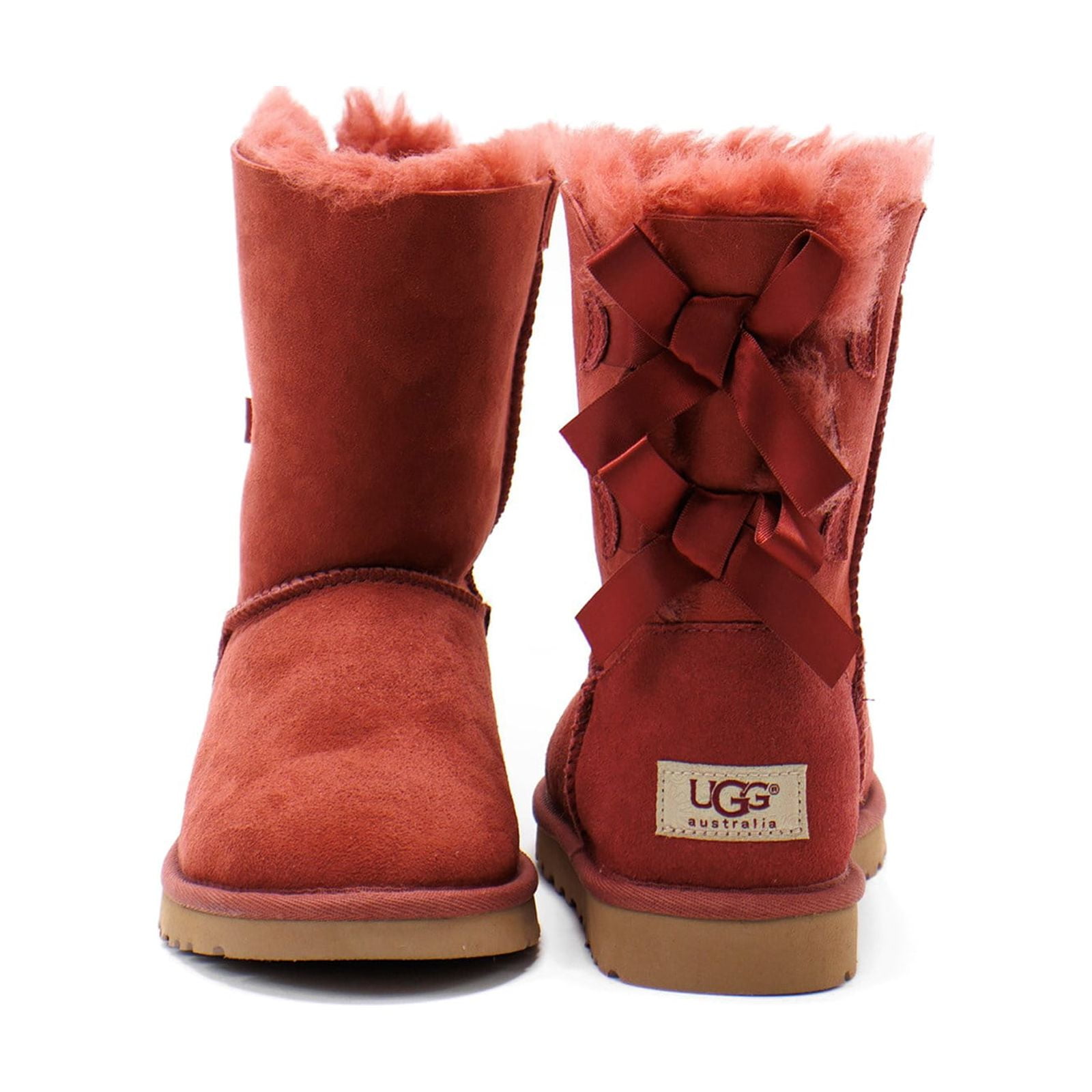 Ugg Women's Bailey Bow Redwood 5 M US Boots