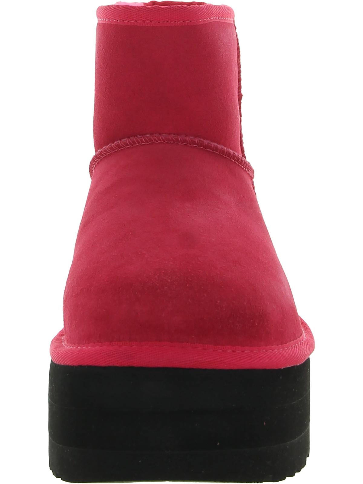 Ugg Classic Mini Platform Suede Ankle Boots for Women