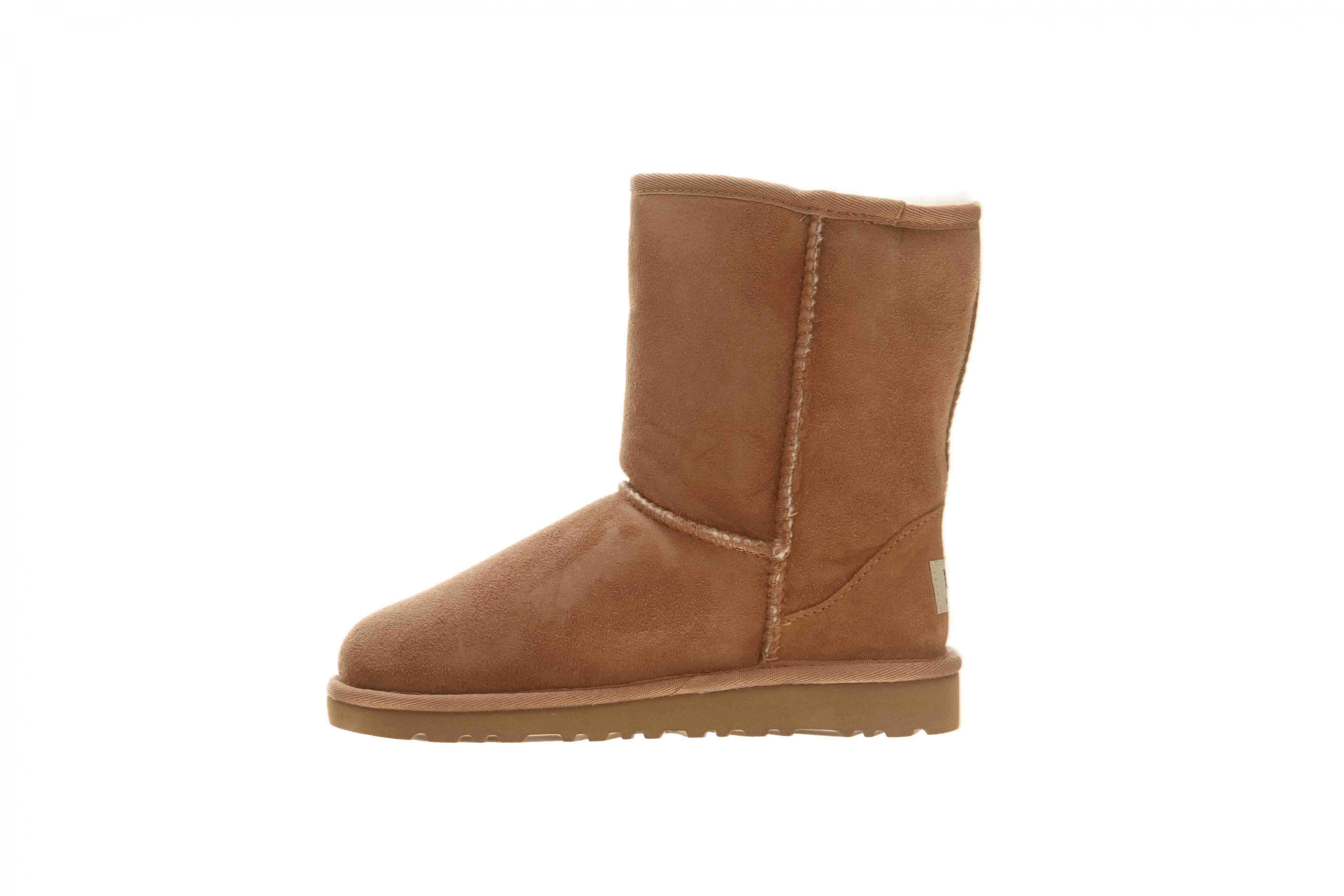 Ugg Girls Classic K Chestnut Mid Calf Wool Boot 2M