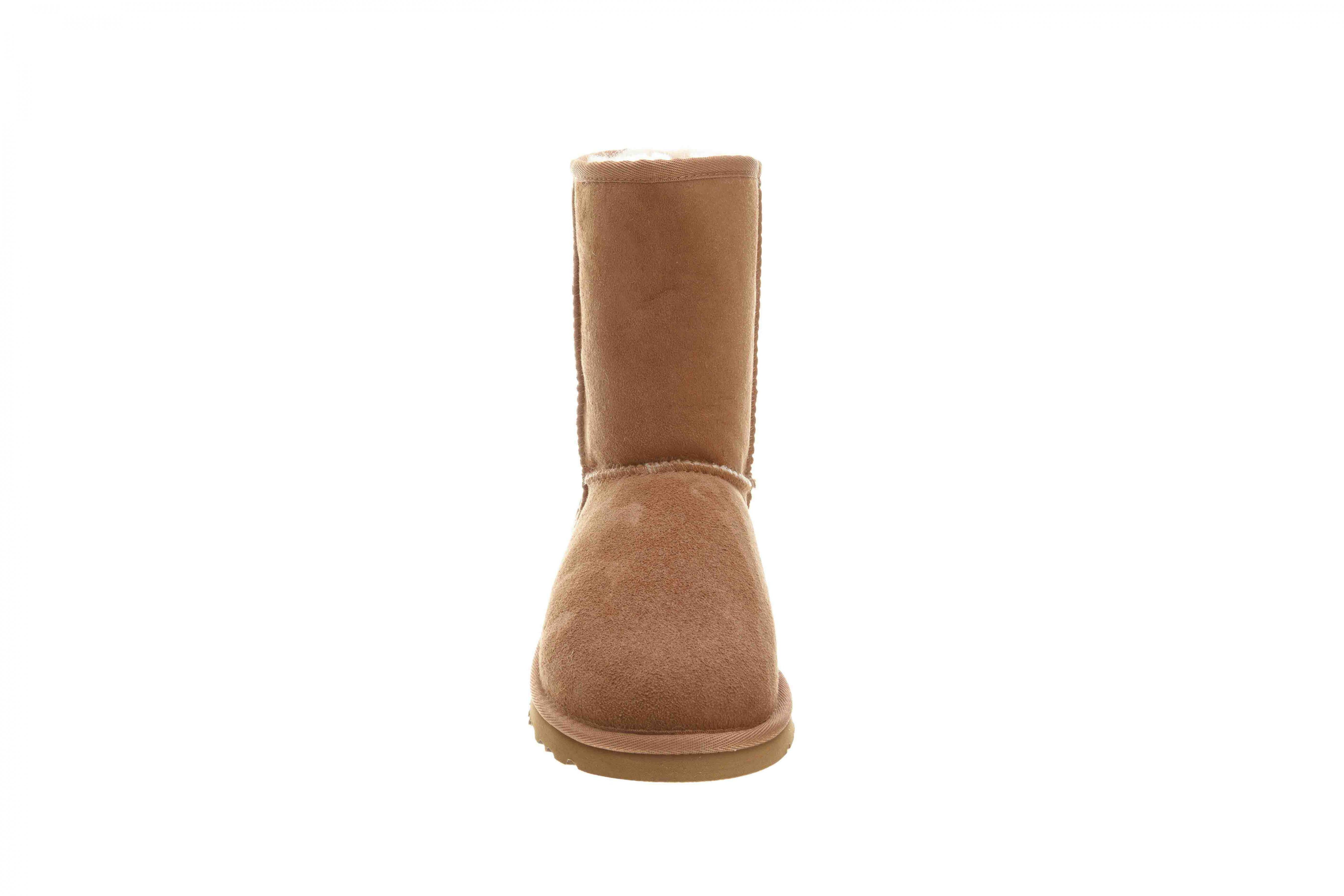 Ugg Girls Classic K Chestnut Mid Calf Wool Boot 2M