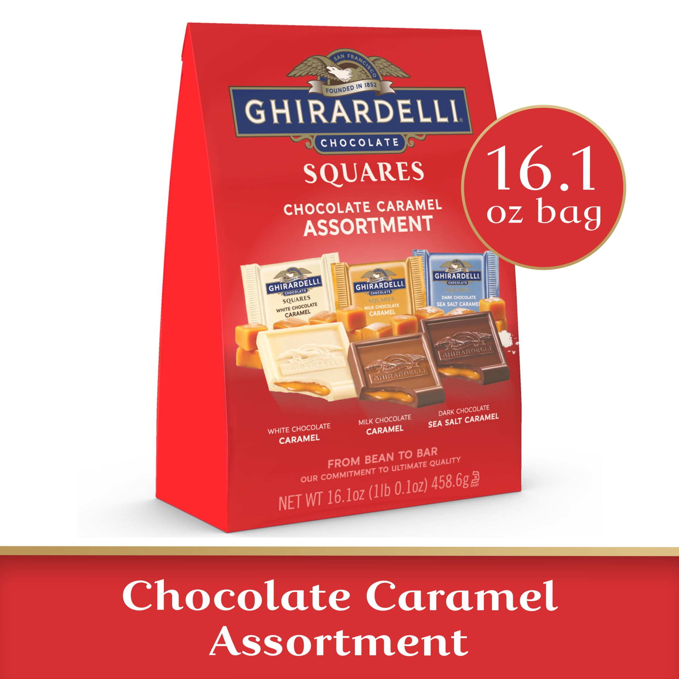 Ghirardelli  Chocolate Caramel Assortment 16.1 oz Bag