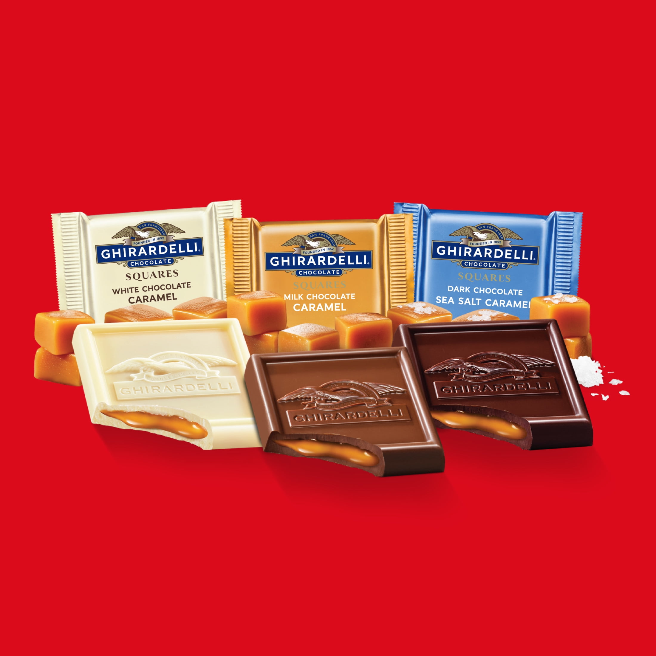 Ghirardelli  Chocolate Caramel Assortment 16.1 oz Bag