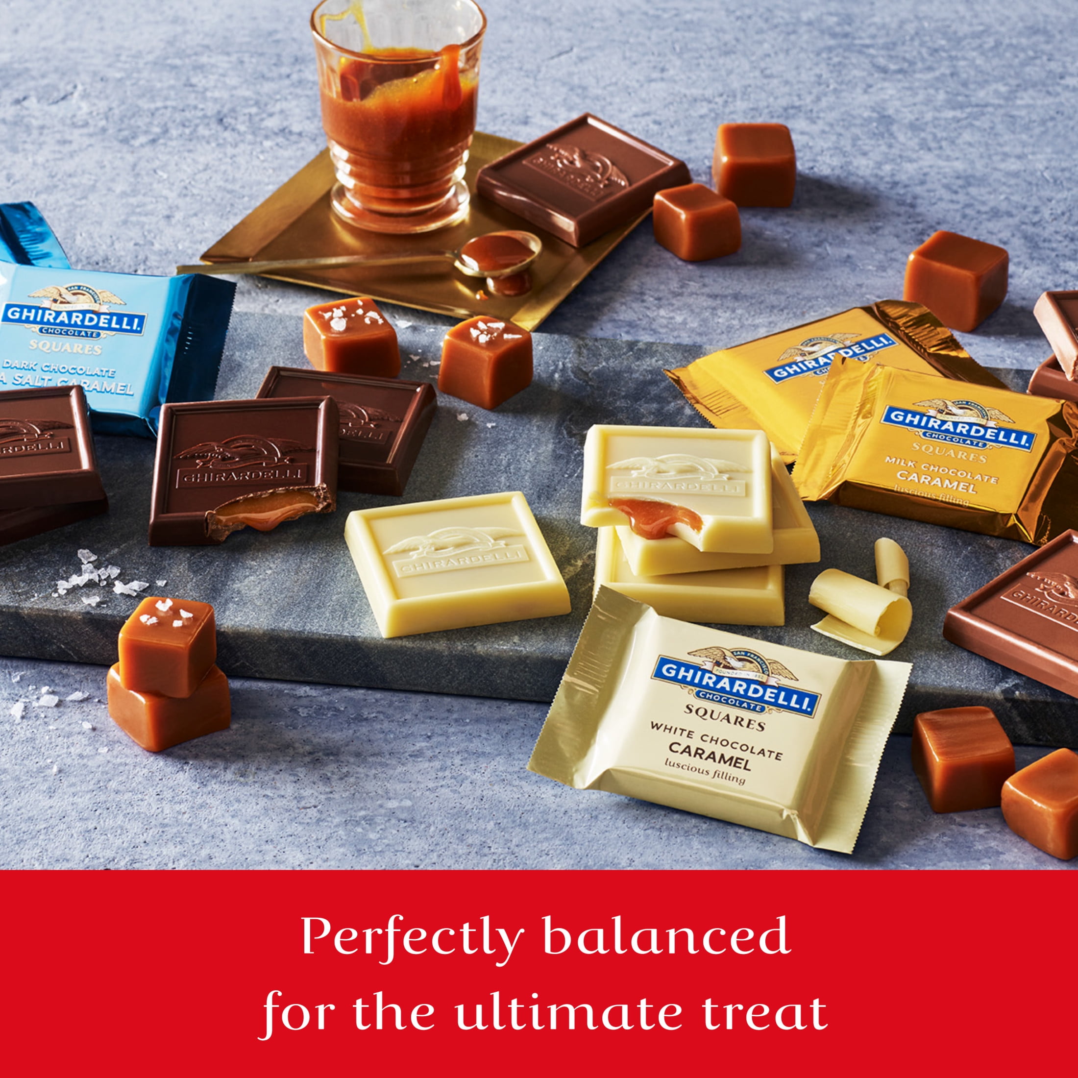 Ghirardelli  Chocolate Caramel Assortment 16.1 oz Bag