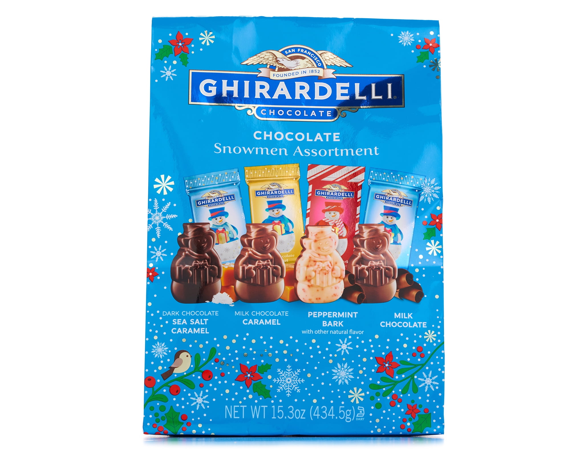 Ghirardelli Chocolate Snowmen Assortment 15.3 oz. for Holiday Delights