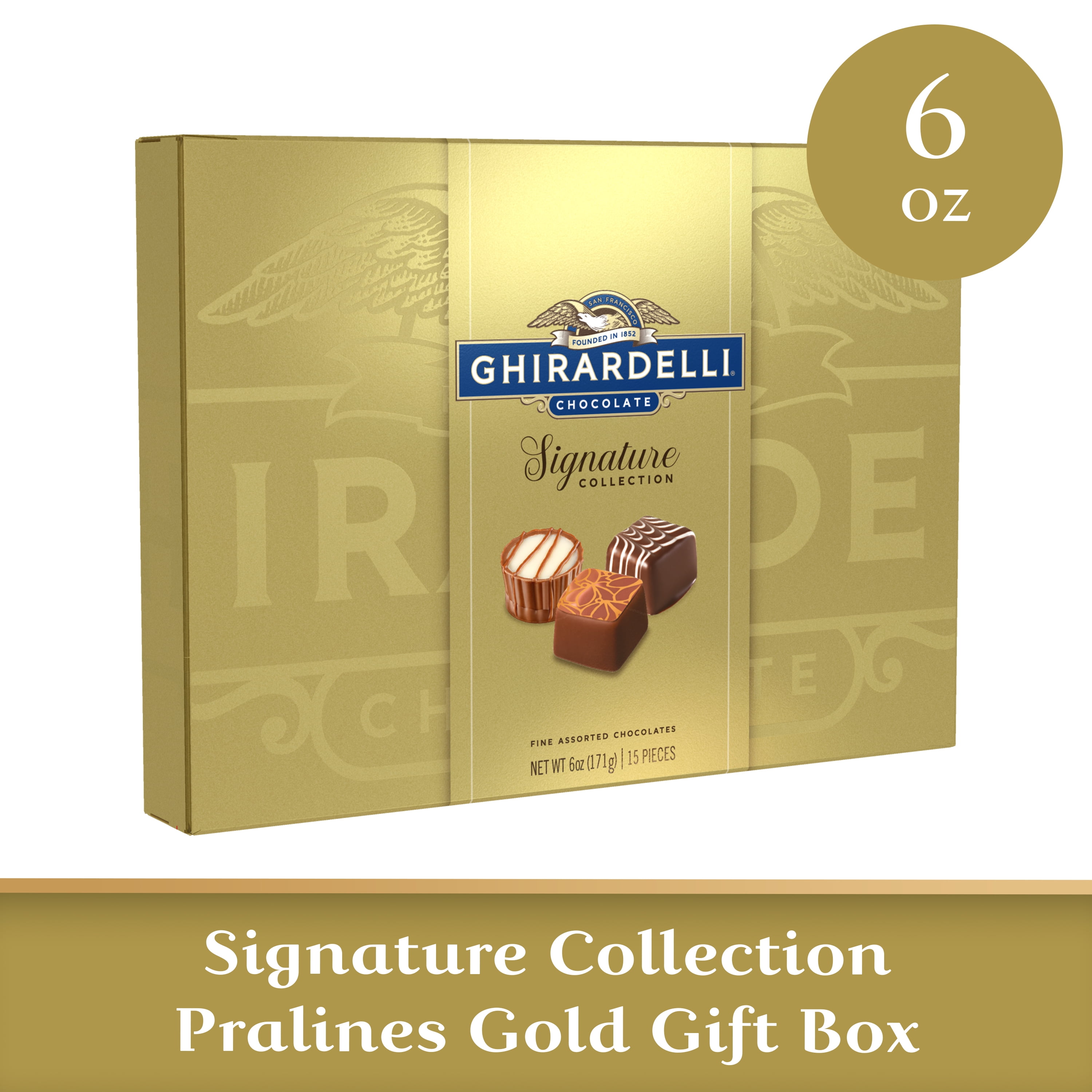 Ghirardelli Pralines Gift Box 6 oz