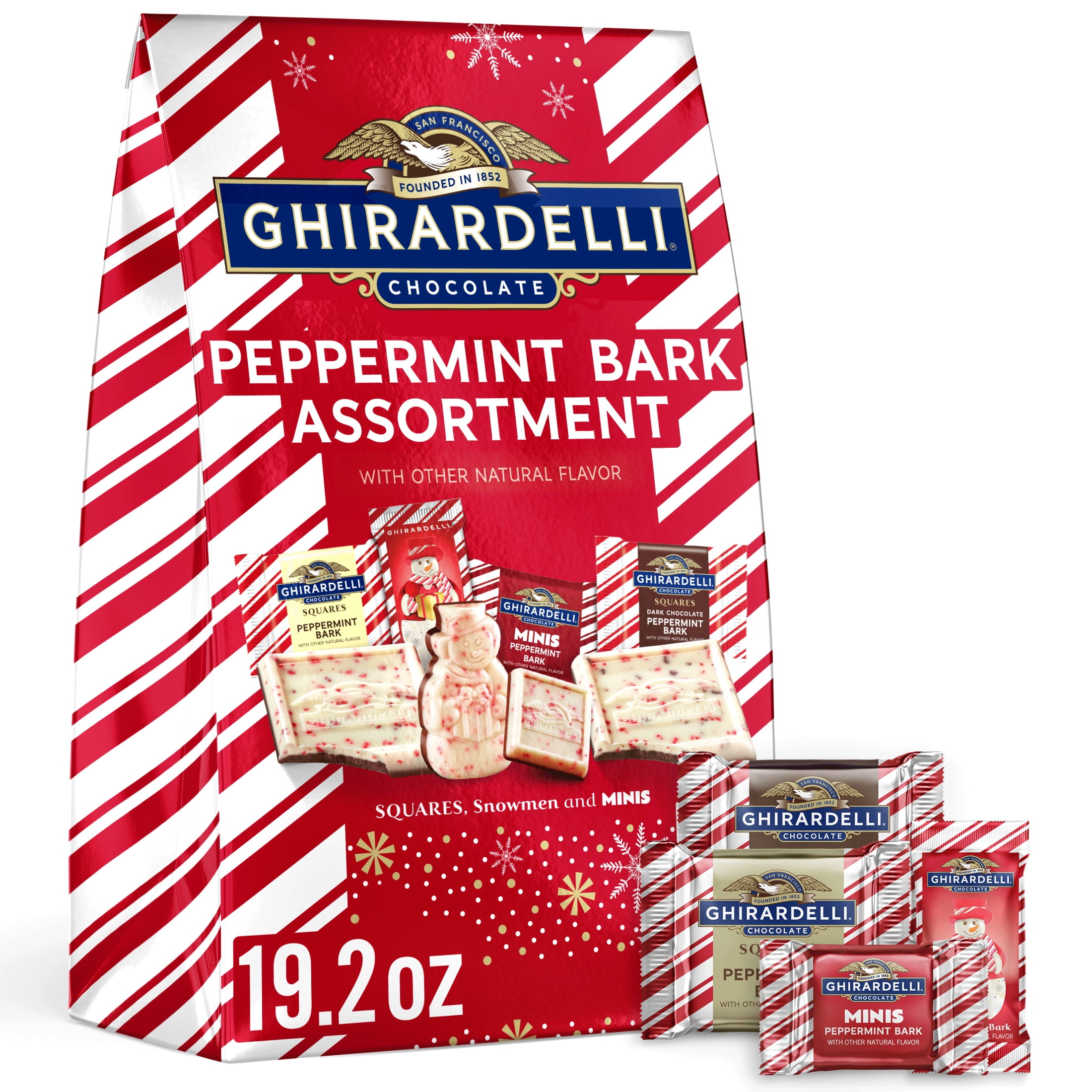 Ghirardelli Peppermint Bark Assortment 19.2 oz Bag