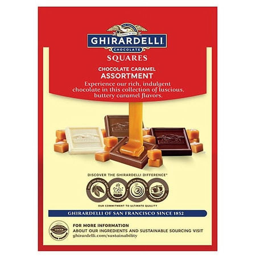 Ghirardelli Squares Chocolate Caramel Trio Assortment 16.1oz