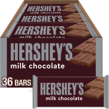 HERSHEYS MILK CHOCOLATE BARS 1.55 OZ 36 COUNT - AMERIKASEPETIM