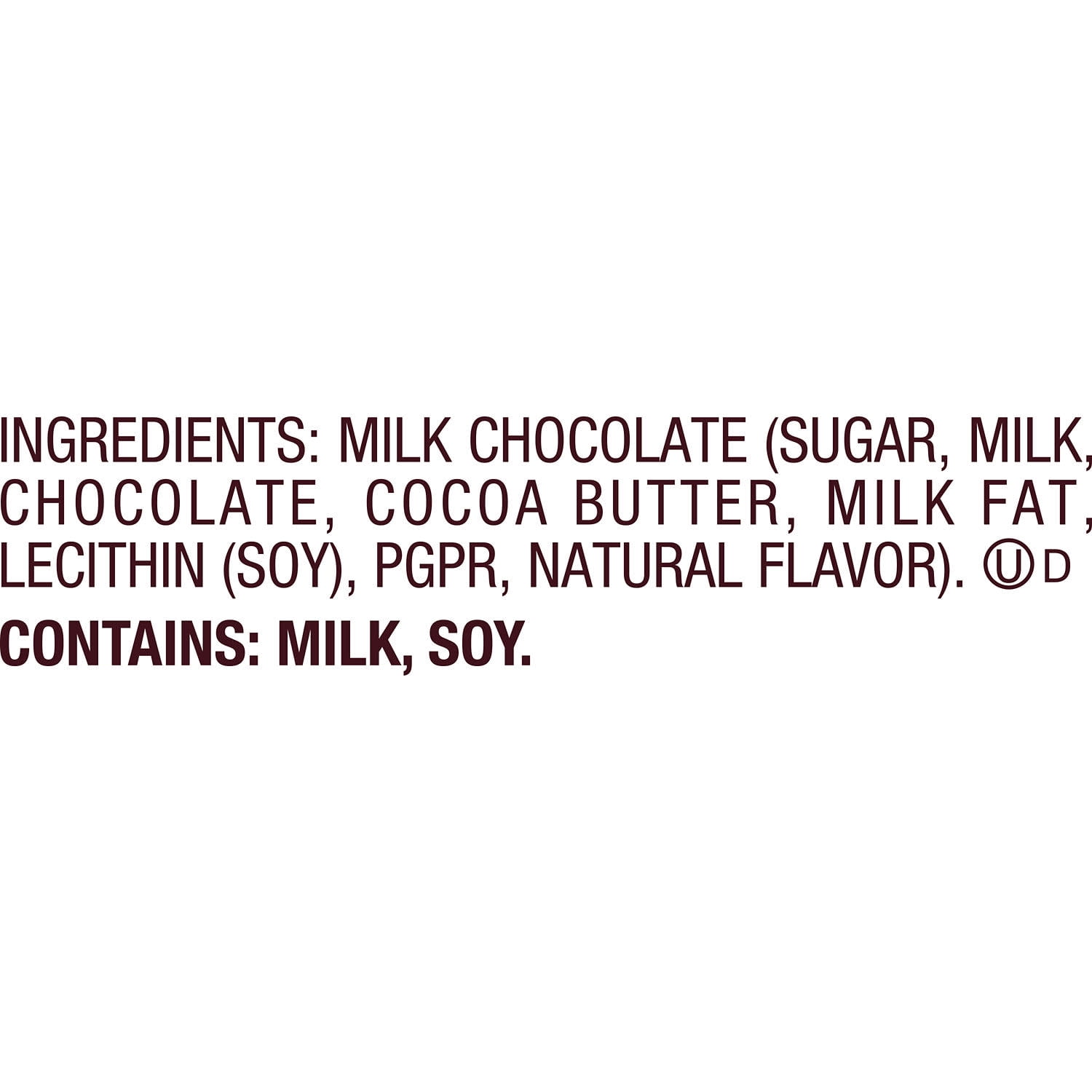 Hersheys Milk Chocolate Bars 1.55 oz 36 Count