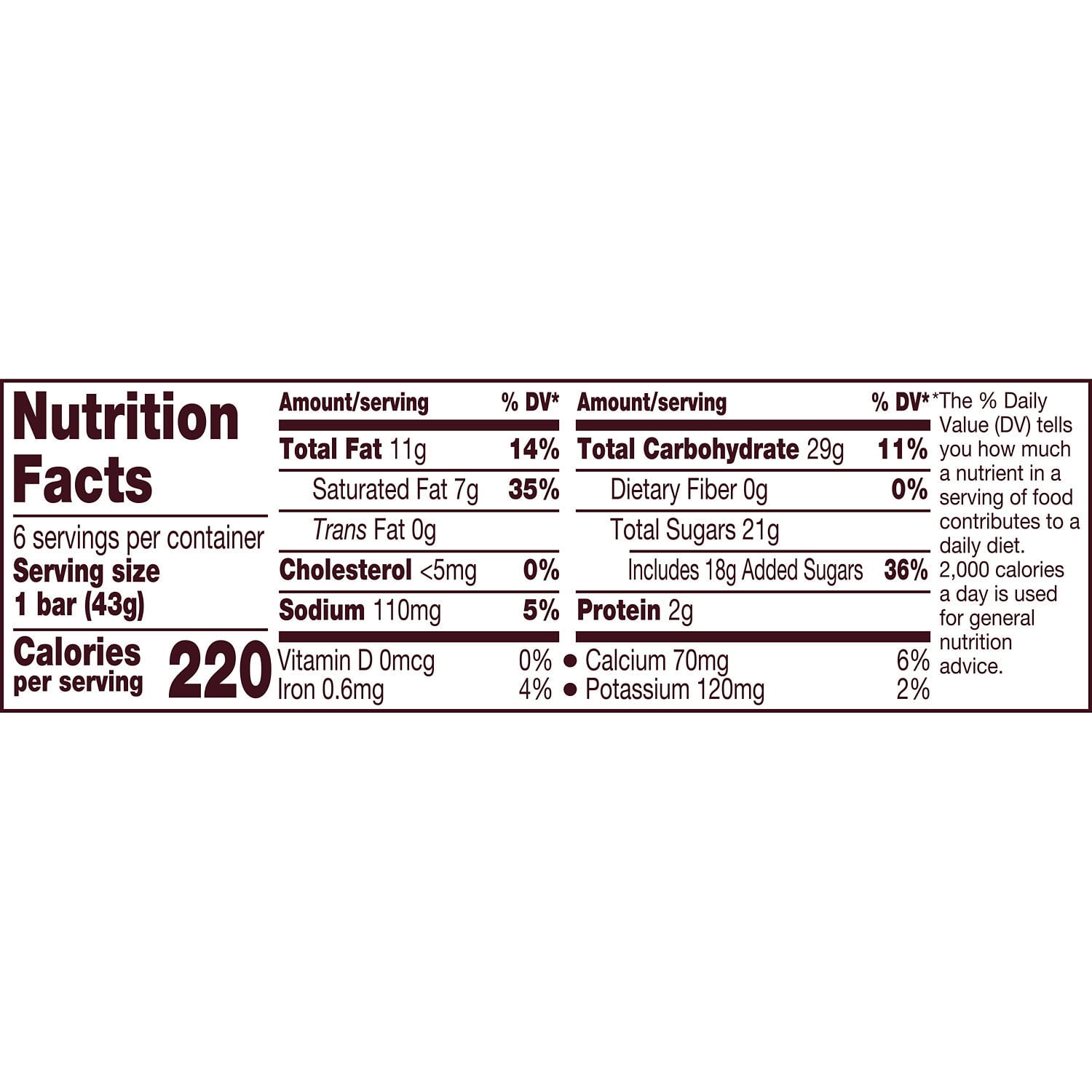 Hersheys Cookies n Creme Candy Bars 1.55 oz 6 Count