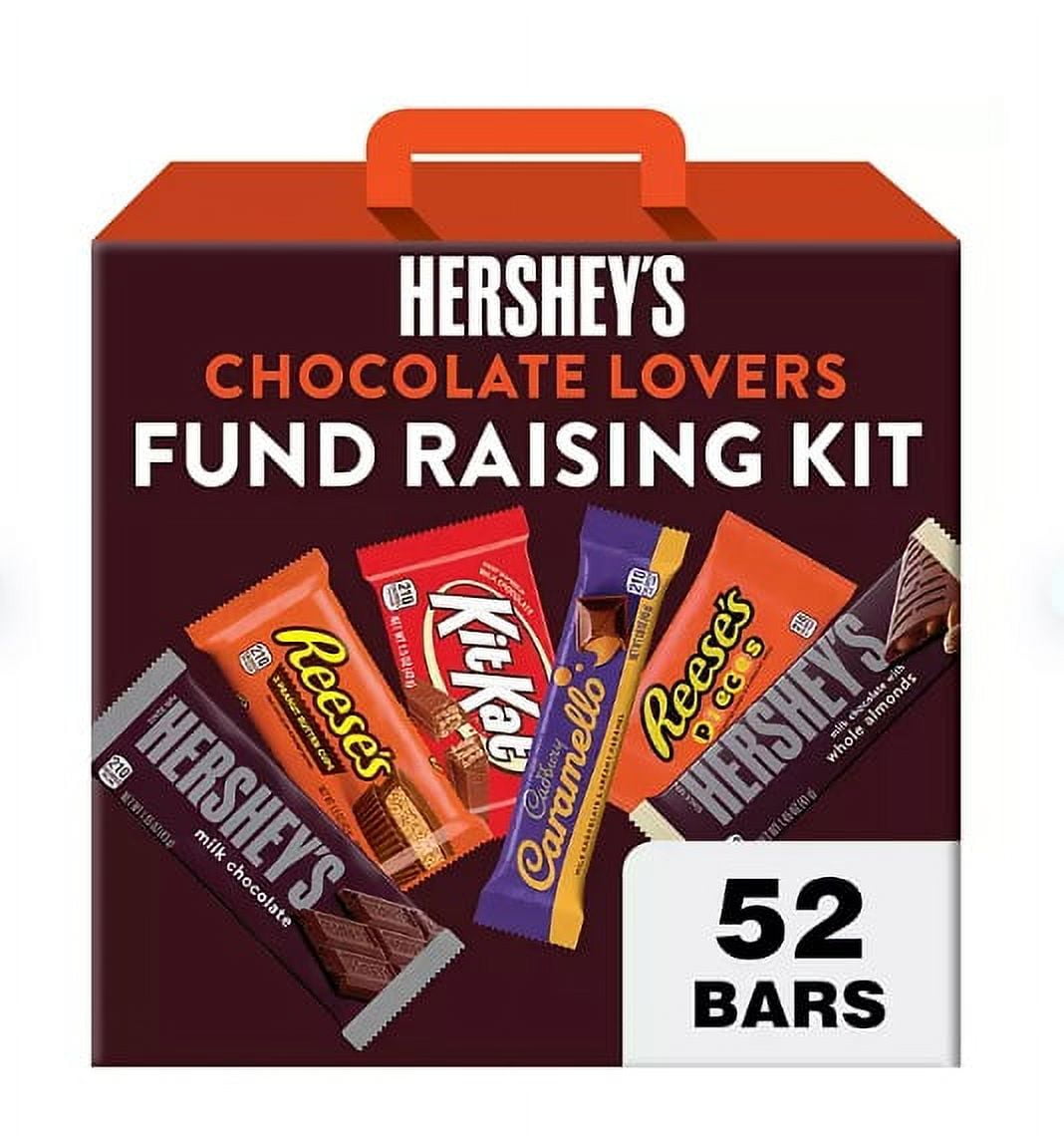 TALIAPOSY CHOCOLATE CANDY BAR VARIETY PACK FUNDRAISING KIT 52CT VARIETY PACK FOR AMERIKASEPETIM