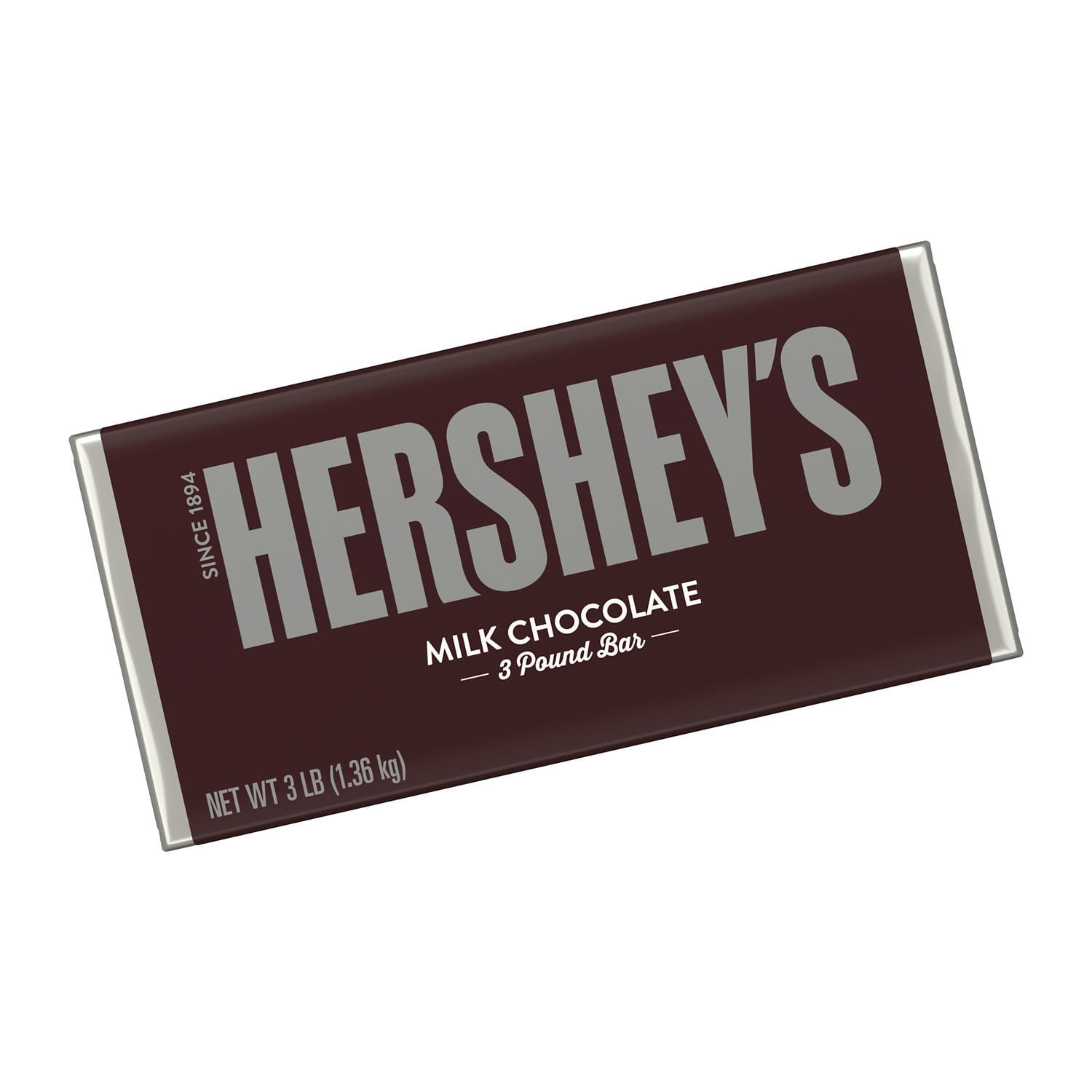 Hersheys Milk Chocolate Christmas Candy Gift Bar 3 lb Pack