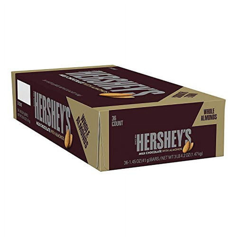 Hershey's Milk Chocolate Almonds Bar 36 ct