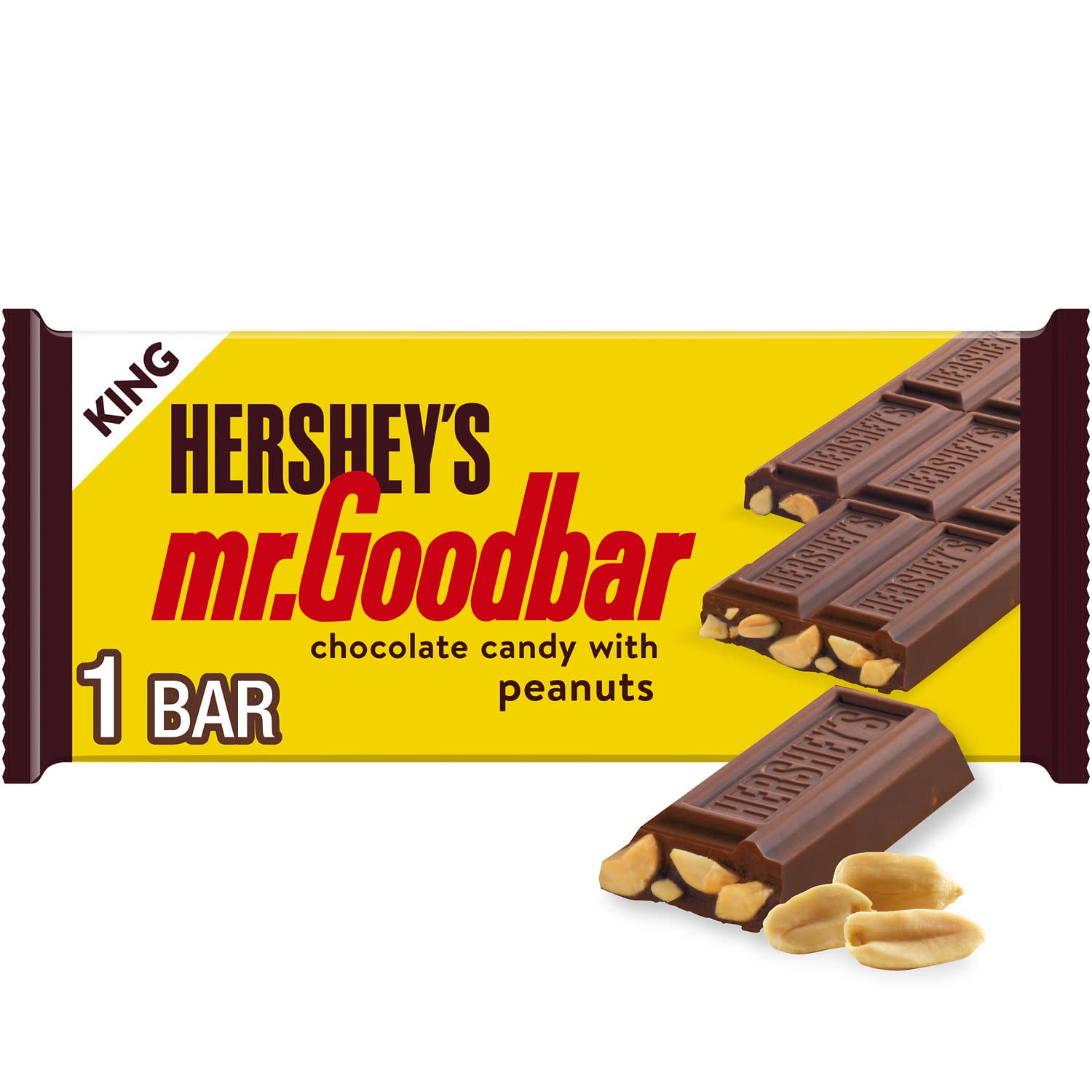 Hershey's Mr Goodbar Chocolate Peanut Bar 2.6 oz