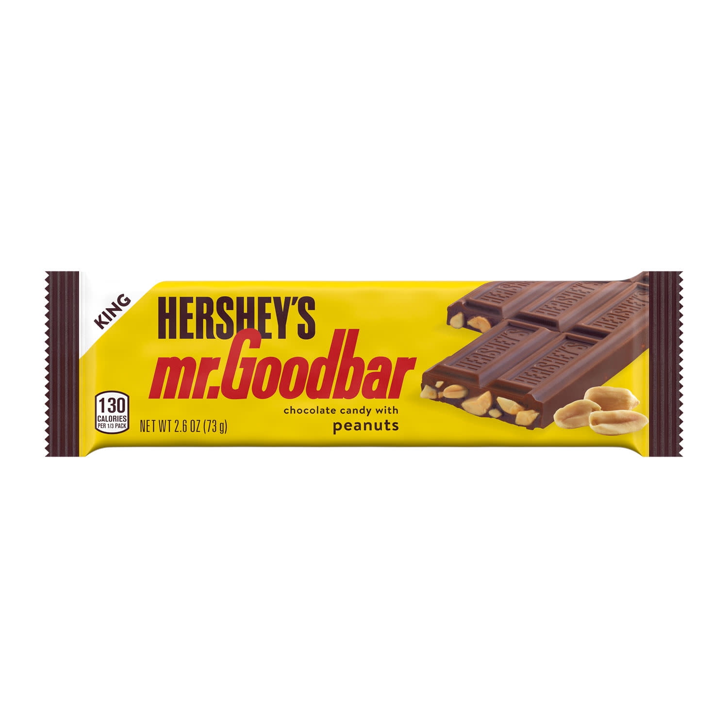 Hershey's Mr Goodbar Chocolate Peanut Bar 2.6 oz