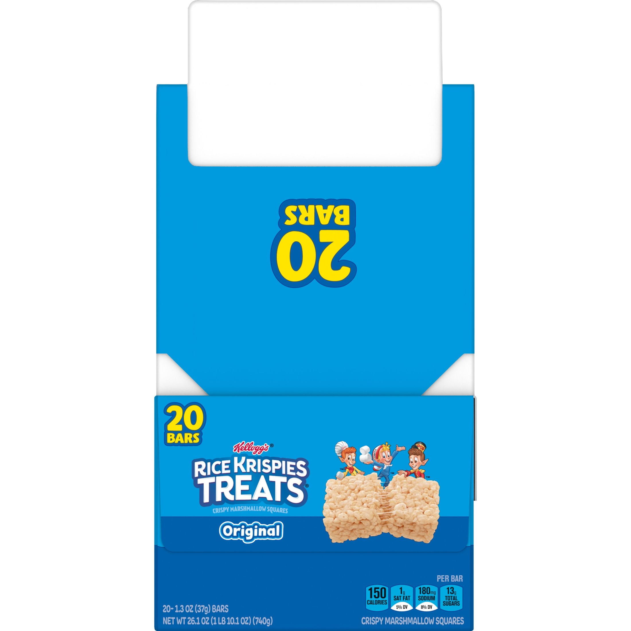 RICE KRISPIES TREATS CHEWY MARSHMALLOW SNACK BARS 26 OZ 20 COUNT