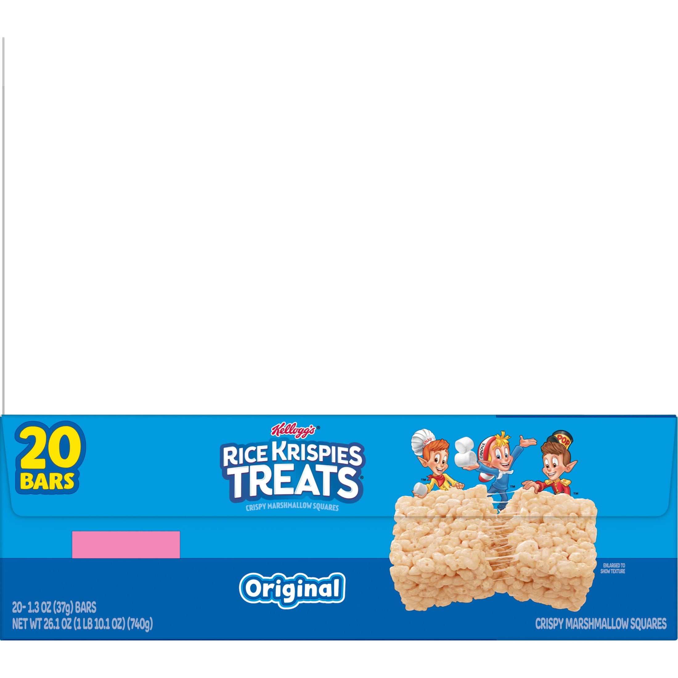 RICE KRISPIES TREATS CHEWY MARSHMALLOW SNACK BARS 26 OZ 20 COUNT