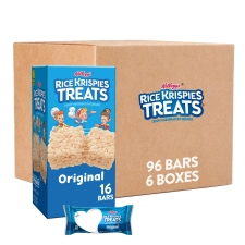 RICE KRISPIES TREATS ORIGINAL CHEWY MARSHMALLOW SNACK BARS 96-COUNT
