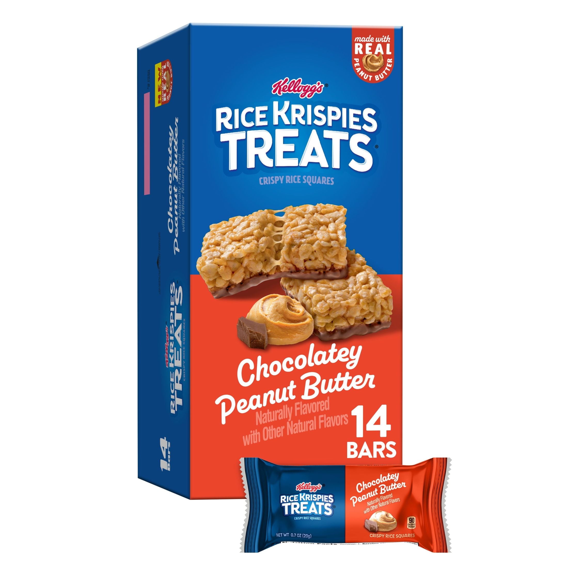 RICE KRISPIES CHEWY CRISPY SQUARES 1 PACK