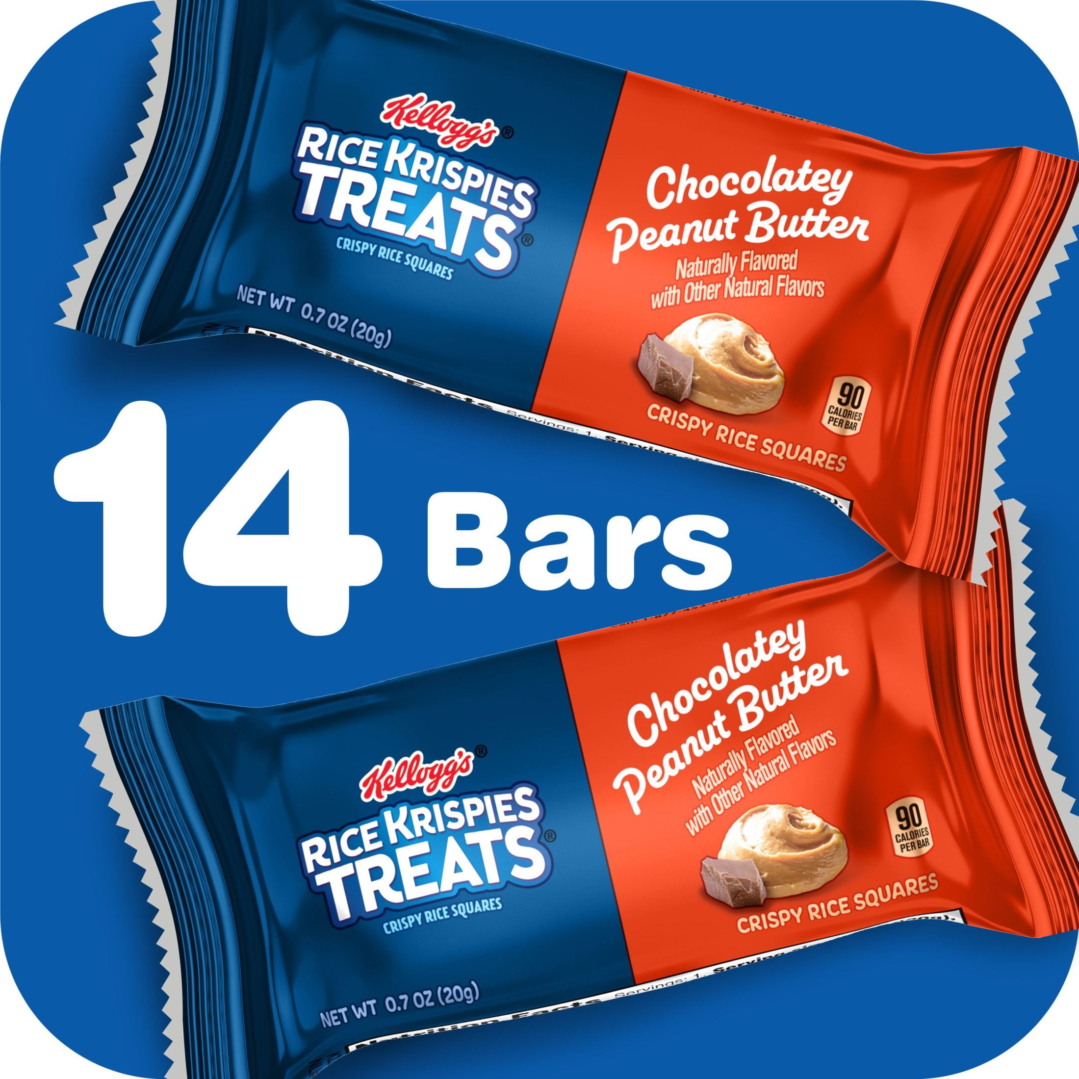RICE KRISPIES CHEWY CRISPY SQUARES 1 PACK