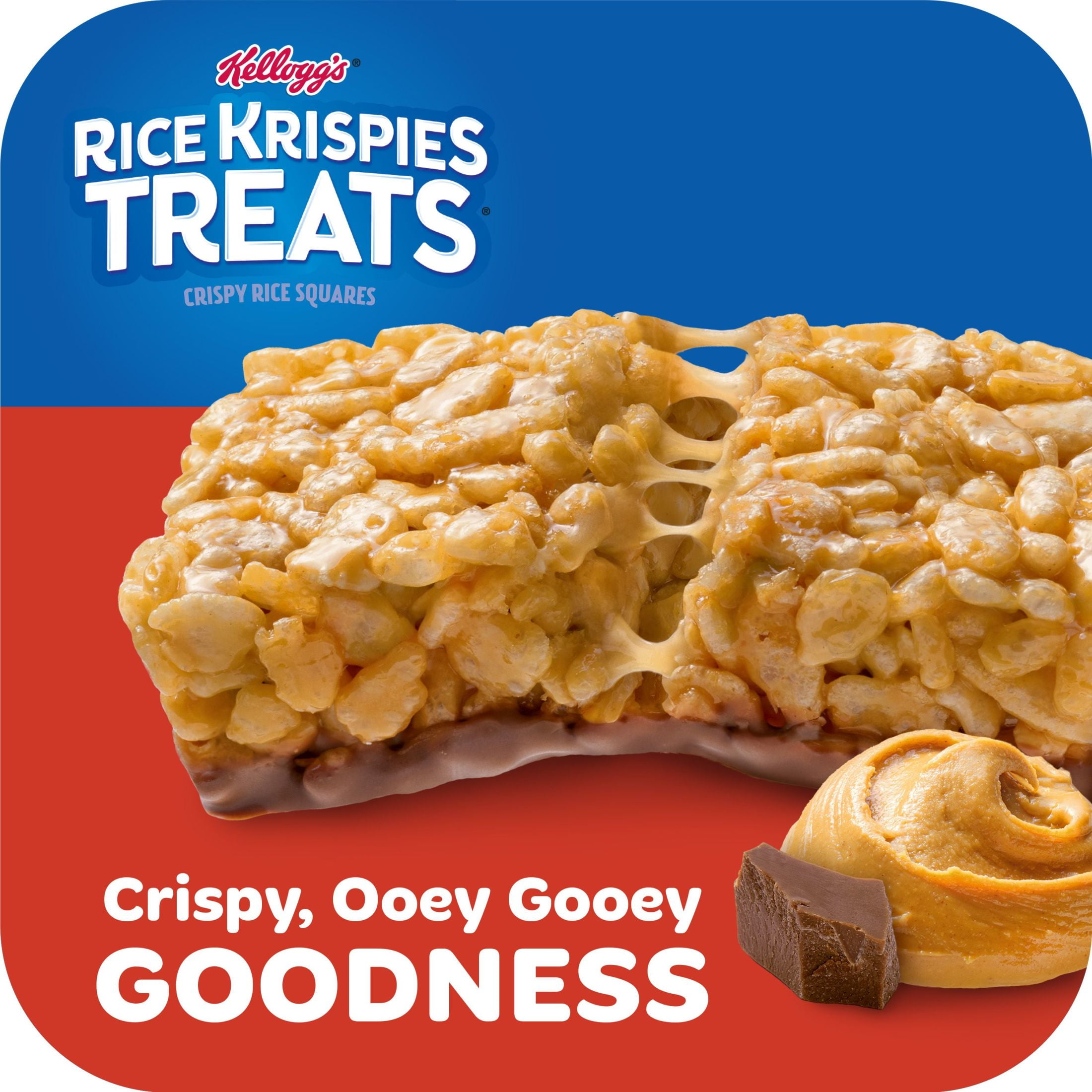 RICE KRISPIES CHEWY CRISPY SQUARES 1 PACK