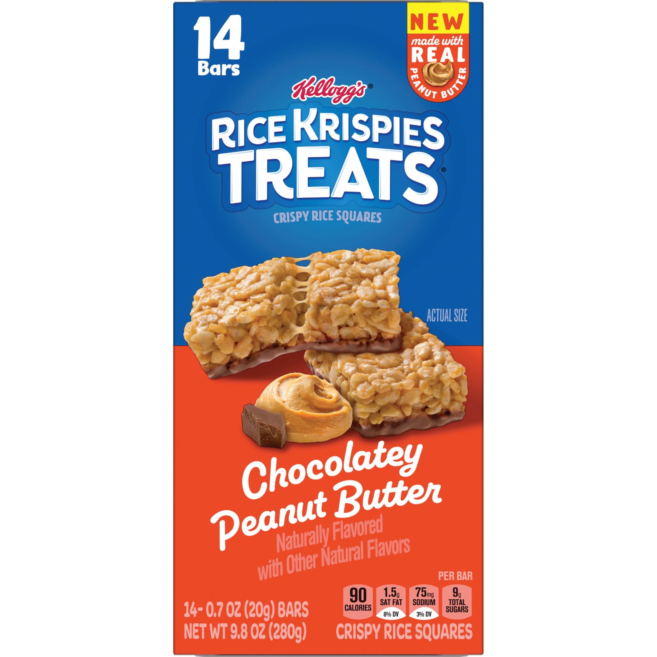 RICE KRISPIES CHEWY CRISPY SQUARES 1 PACK