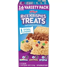 RICE KRISPIES TREATS RAINBOW GEMS ASSORTED PACK 16CT