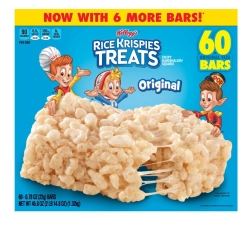 RICE KRISPIES TREATS NATURAL FLAVOR 60 CT 0.78 OZ PACK