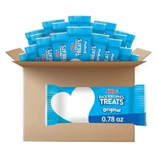 RICE KRISPIES TREATS MARSHMALLOW SNACK BARS KIDS SCHOOL LUNCH ORIGINAL 54 BARS