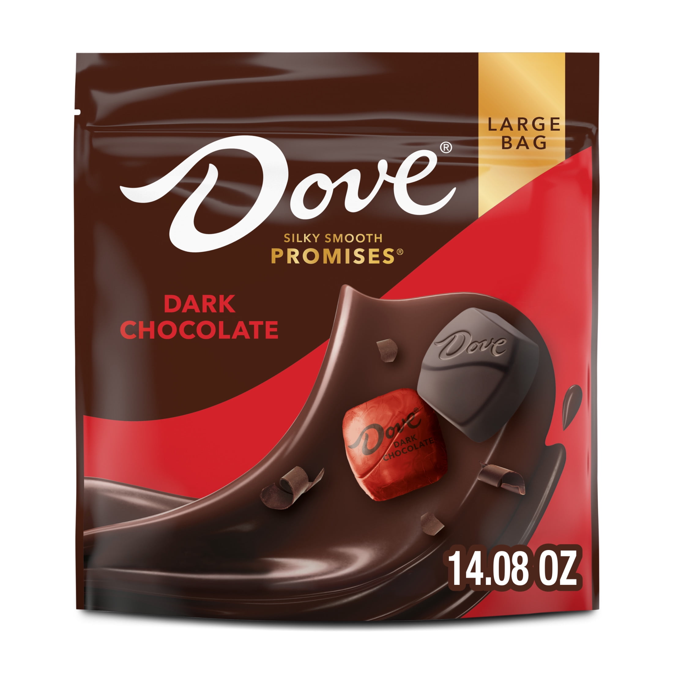 Dove Promises Dark Chocolate Candy 14.08 oz Large Bag