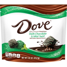 Dove Promises Mint Swirl Dark Chocolate Candy 7.61 oz Bag