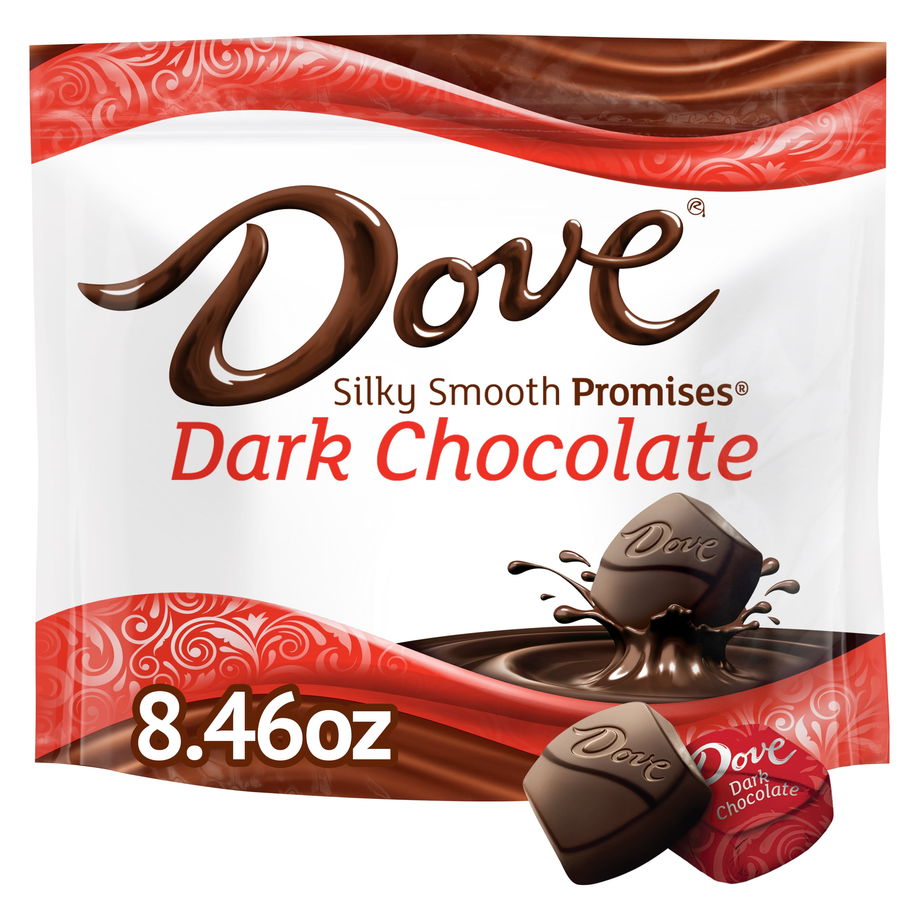 DOVE DARK CHOCOLATE PROMISES CANDY 8.46 OZ BAG - AMERIKASEPETIM