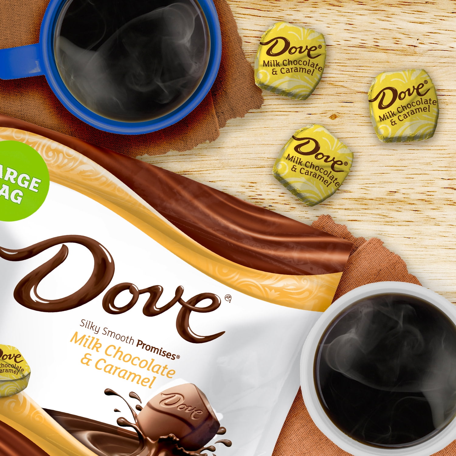 Dove Promises Milk Chocolate Caramel Candy 14.2 oz